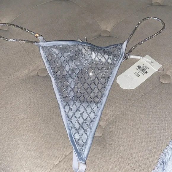 XL Glitter Thong Panty for love & lemons